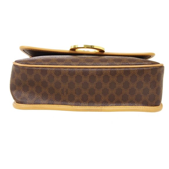 CELINE Macadam Ring Motif Cross Body Shoulder Bag - Picture 8 of 11